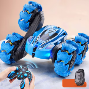 Fjarstýrt barnaleikfangabíll, alþjóðlegur brellubíll, tvíhliða veltibíll, hleðslufjarstýrt leikfang