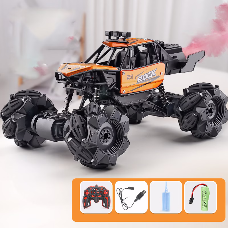 2.4G fjarstýrður jeppi, fjórhjóladrifinn klifur- og brellubíll, hraðadrif RC leikfangabíll - Image 7