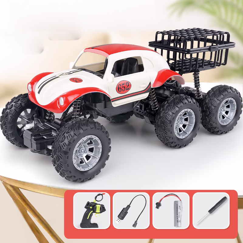 2.4G fjarstýrður jeppi, fjórhjóladrifinn klifur- og brellubíll, hraðadrif RC leikfangabíll - Image 8