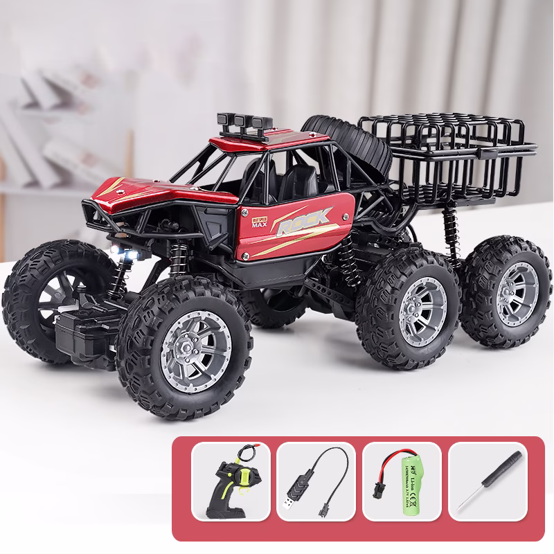 2.4G fjarstýrður jeppi, fjórhjóladrifinn klifur- og brellubíll, hraðadrif RC leikfangabíll - Image 12