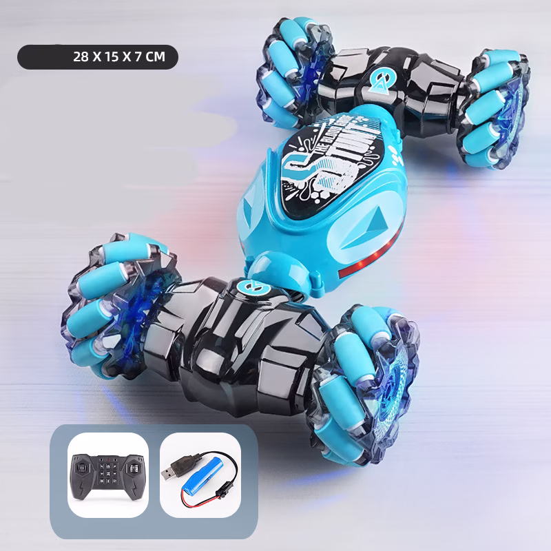 Fjarstýrður breytanlegur bíll með handahreyfiskynjun, 2.4G fjarstýring, stunt-bíll sem getur rúllað og snúist, leikfangabíll - Image 10