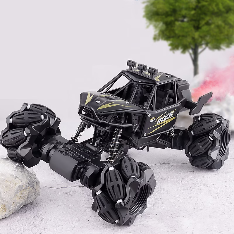 2.4G fjarstýrður jeppi, fjórhjóladrifinn klifur- og brellubíll, hraðadrif RC leikfangabíll - Image 4