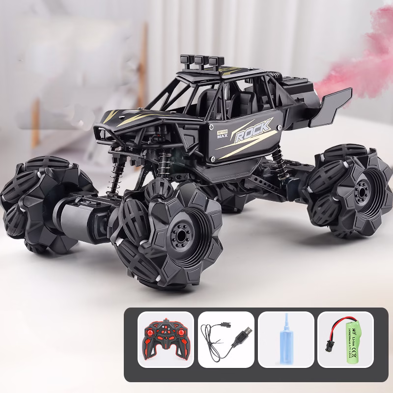 2.4G fjarstýrður jeppi, fjórhjóladrifinn klifur- og brellubíll, hraðadrif RC leikfangabíll - Image 10